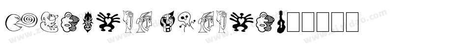 Kingred modern字体转换